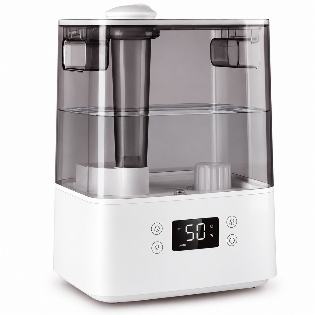 6L Top-Fill Cool Mist Humidifier with Auto Mode and Night Light