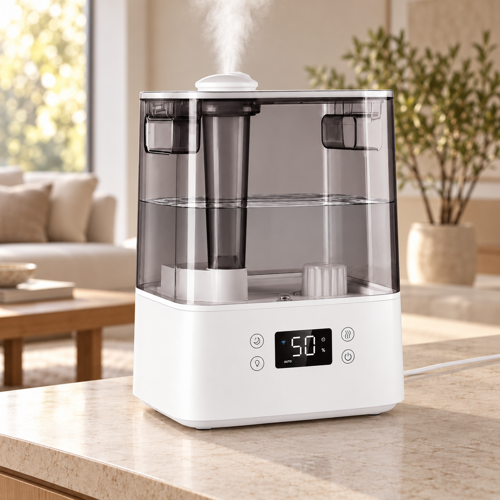 6L Top-Fill Cool Mist Humidifier with Auto Mode and Night Light